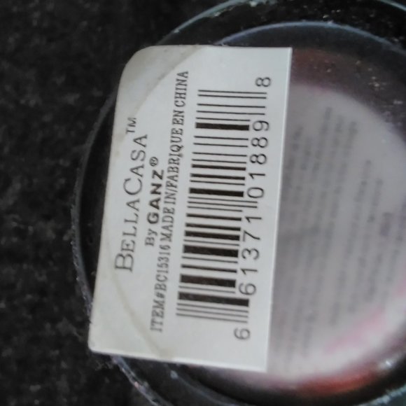 Bronze glitter votive candle holder - Picture 3 of 5